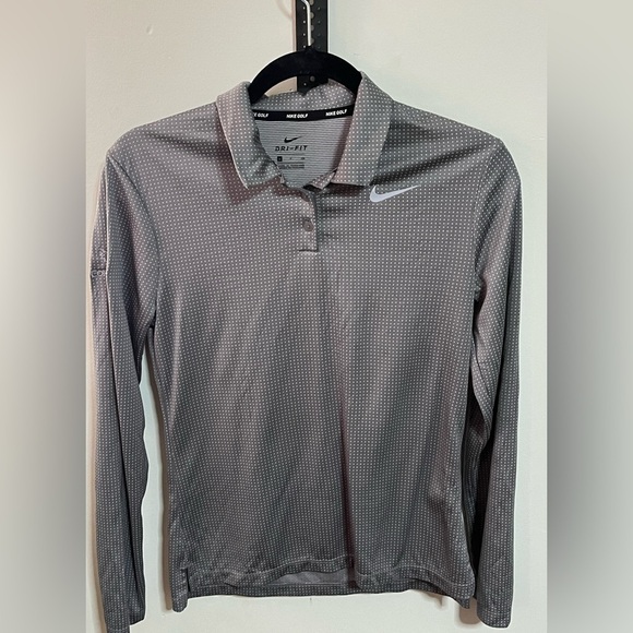 Nike Dri fit Golf Cordillera Gray Polo Shirt Sz Small - Picture 2 of 9